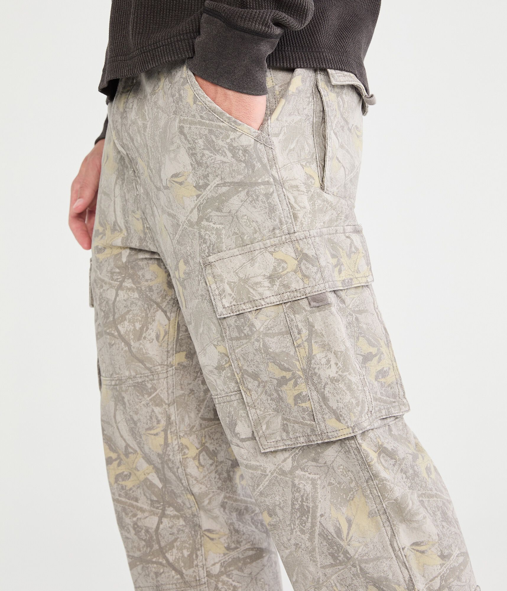 Forest Camo Baggy Cargo Pants