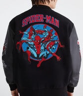 Marvel | Aero Spider-Man Varsity Bomber Jacket