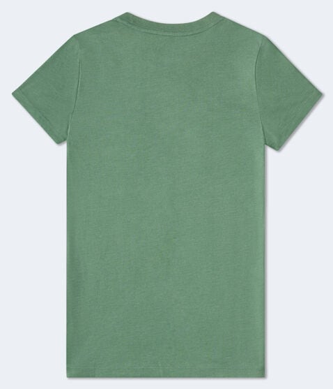 Aeropostale Script Rose Glitter Graphic Tee Aeropostale Script Rose Glitter Graphic Tee