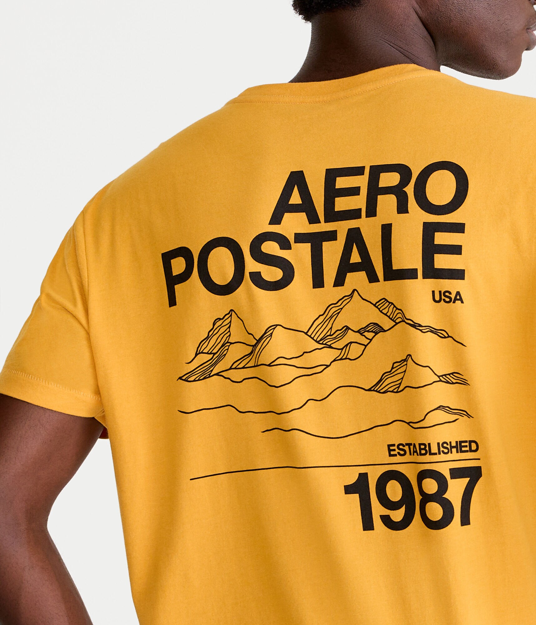 Aero Mountains Graphic Tee