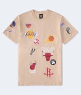 NBA Team Logos Relaxed Graphic Tee
