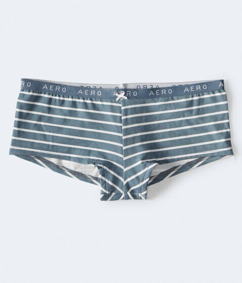 Striped Logo Boyshort Striped Logo Boyshort