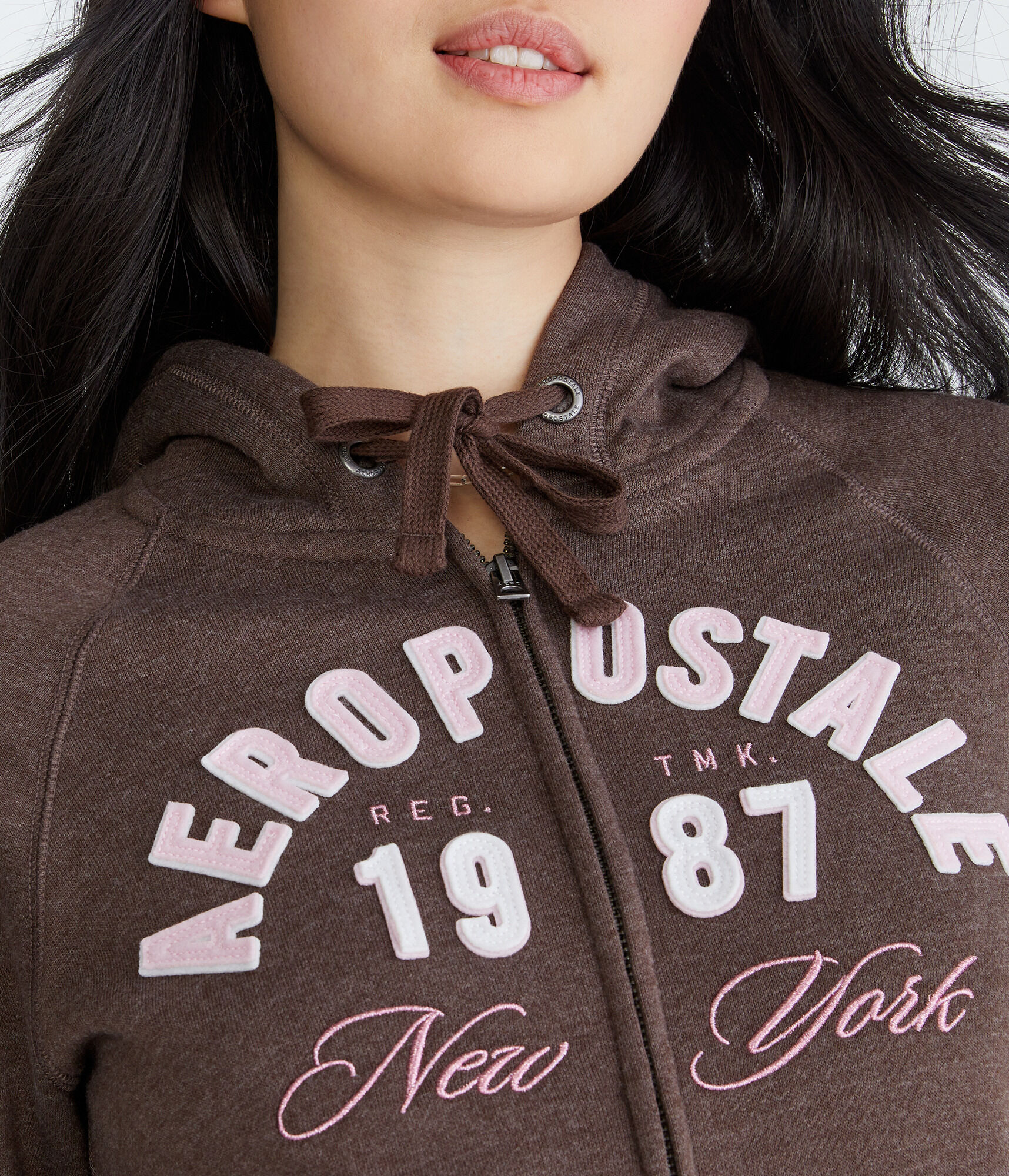 Aeropostale 1987 Full-Zip Hoodie