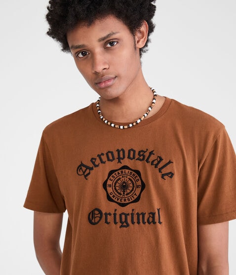 Aeropostale Original Crest Graphic Tee Aeropostale Original Crest Graphic Tee