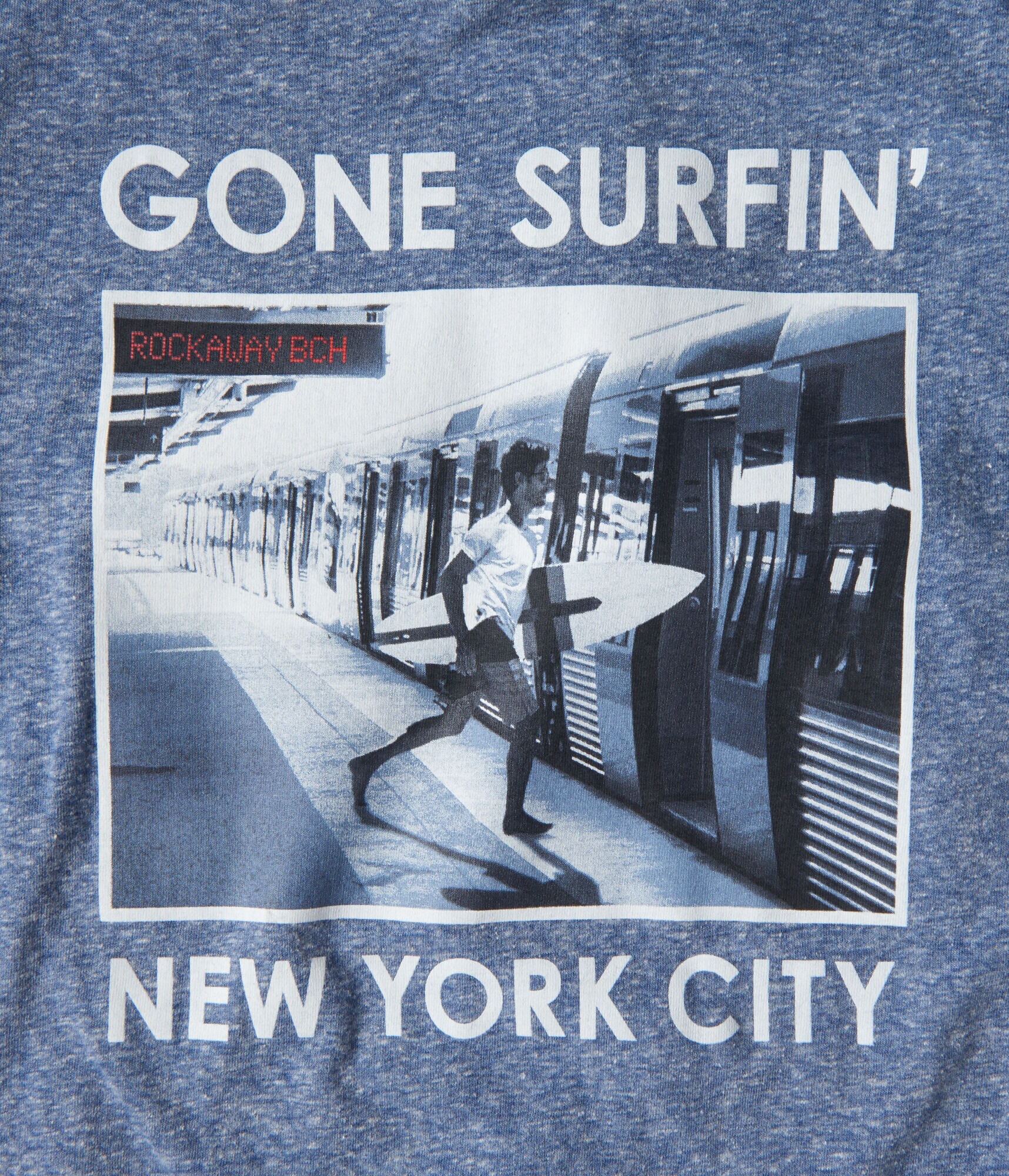 Surfing Subway Graphic Tee