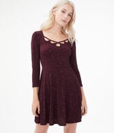 Seriously Soft Floral Skater Dress