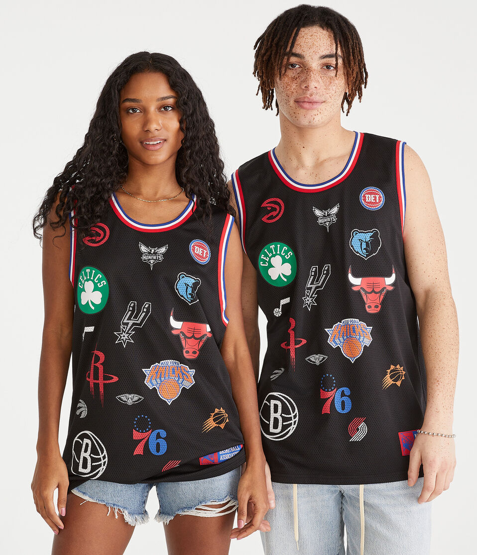Tank Off Nba NBA Team Logos Mesh Tank