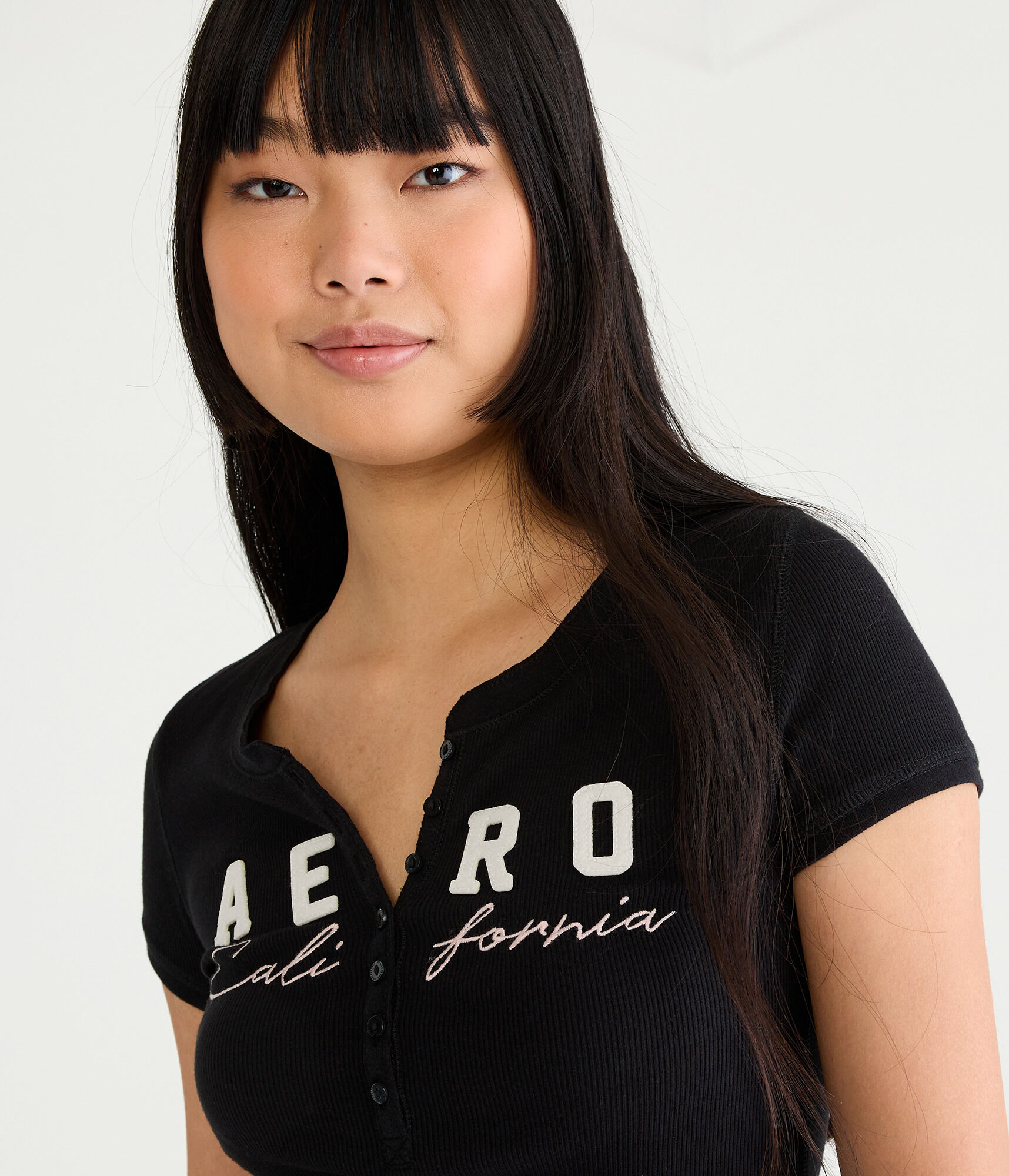Aero California Graphic Henley