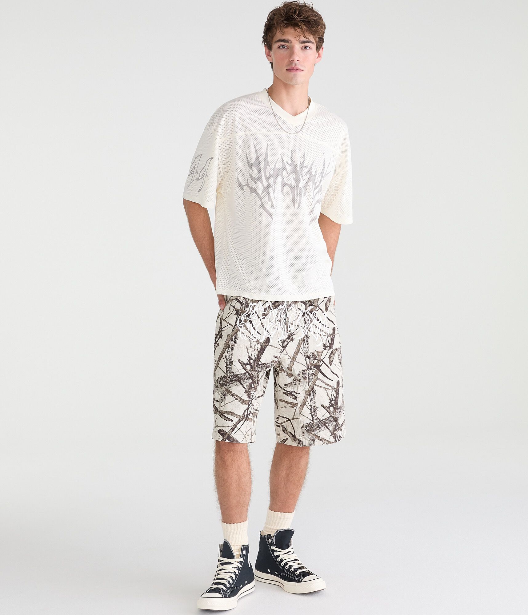 Tattoo V-Neck Jersey