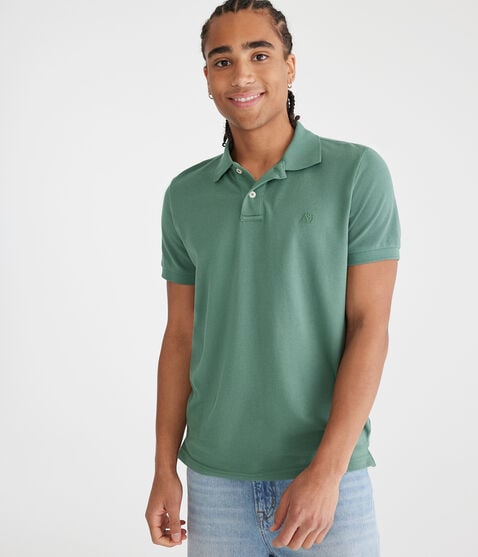 Tonal A87 Logo Piqué Polo Tonal A87 Logo Piqué Polo