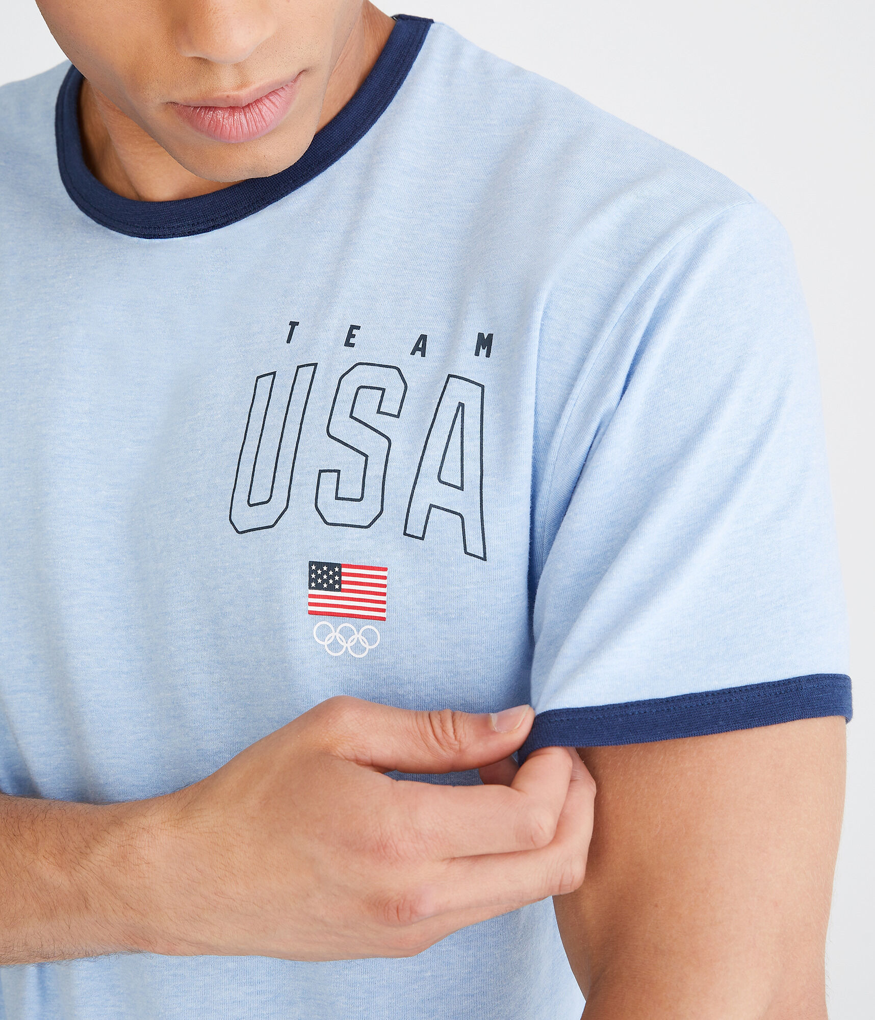 Looney Tunes x Team USA Ringer Relaxed Graphic Tee