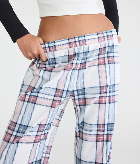 Plaid Polyfleece Sleep Pants Plaid Polyfleece Sleep Pants