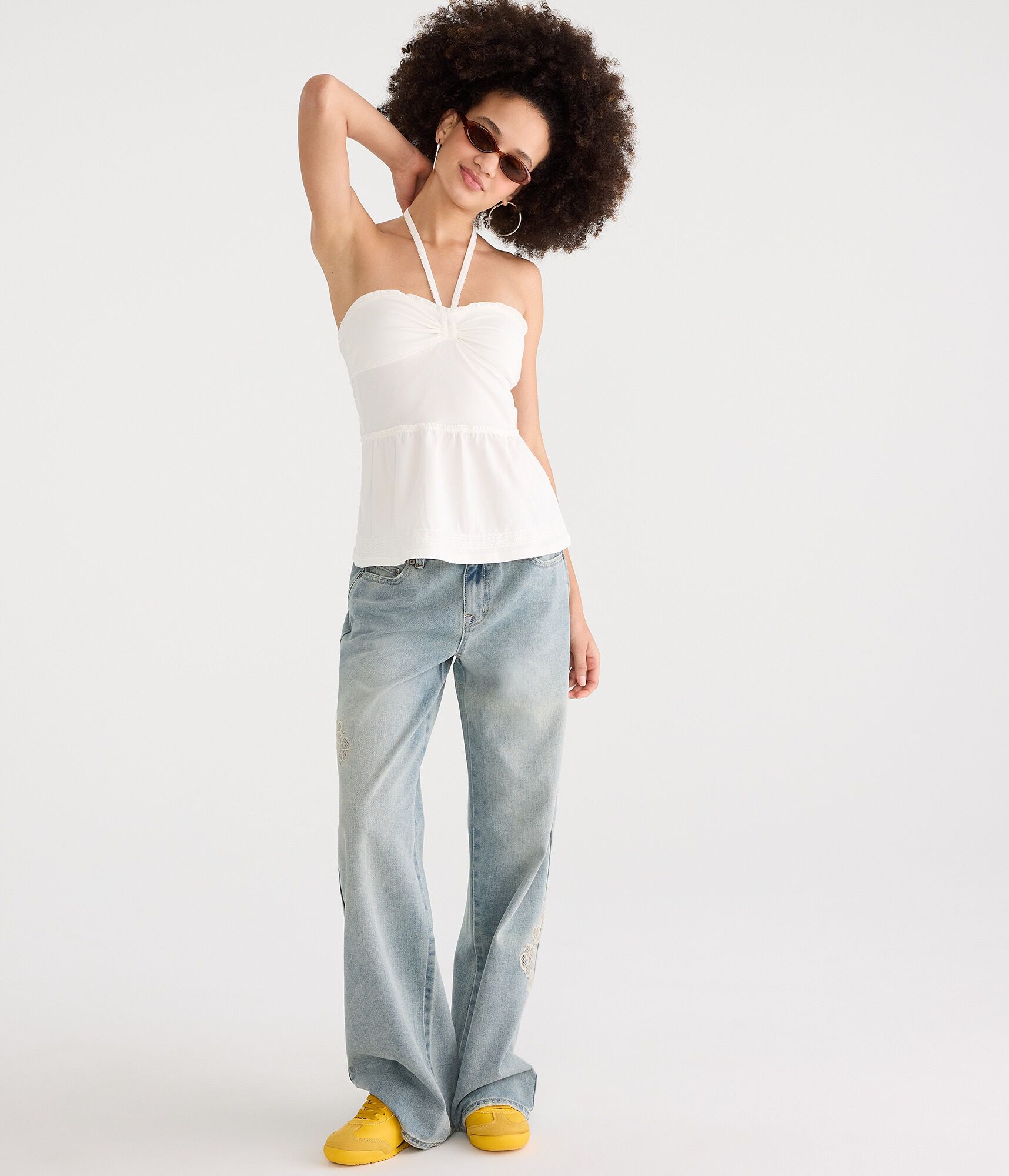 Seriously Soft Babydoll Halter Top