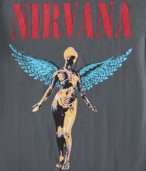 Nirvana In Utero Relaxed Graphic Tee Nirvana In Utero Relaxed Graphic Tee