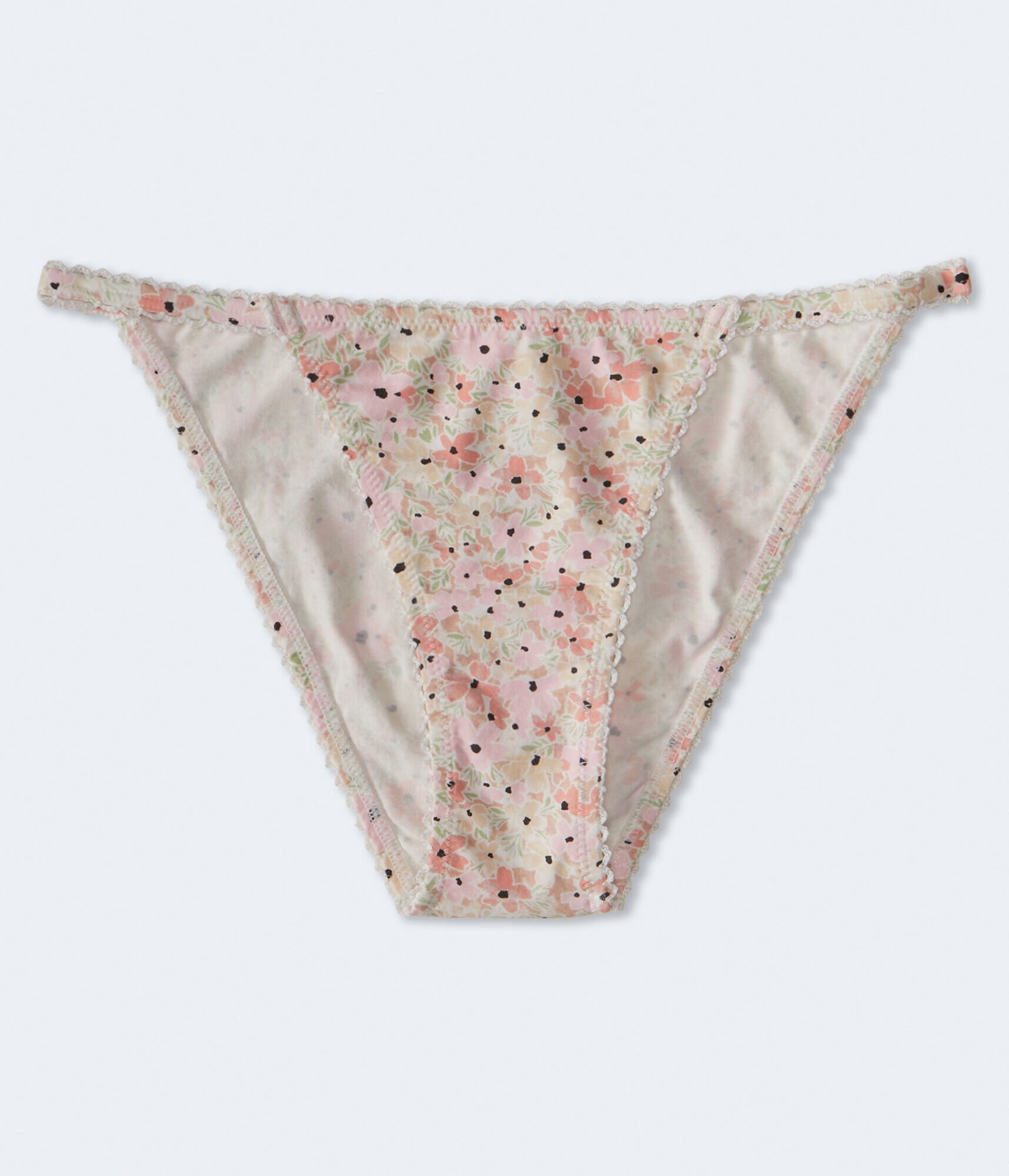 Floral High-Cut Cheeky