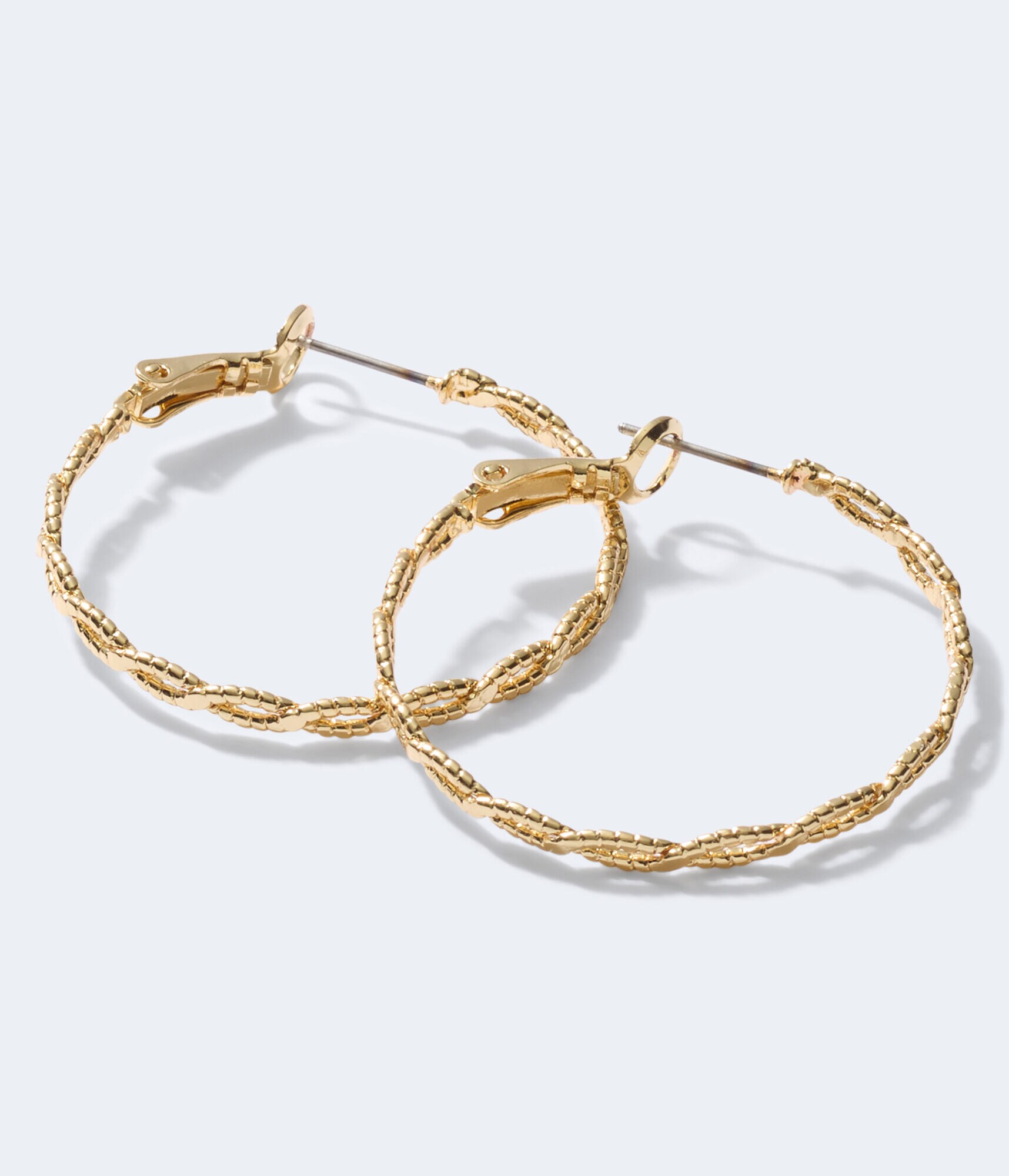 Braided Hoop Earrings