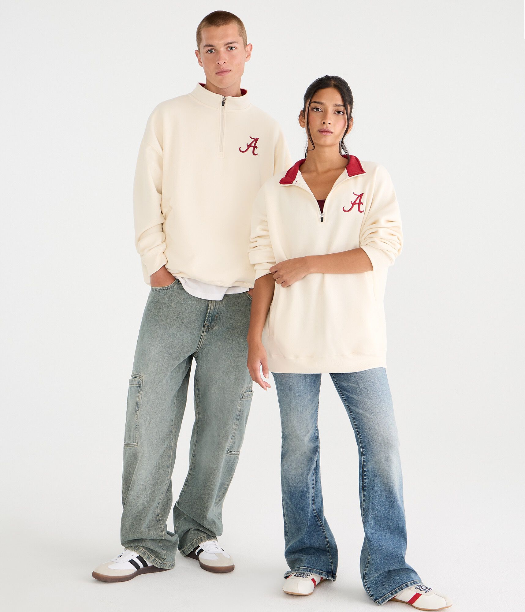 Alabama Crimson Tide Quarter-Zip Sweatshirt