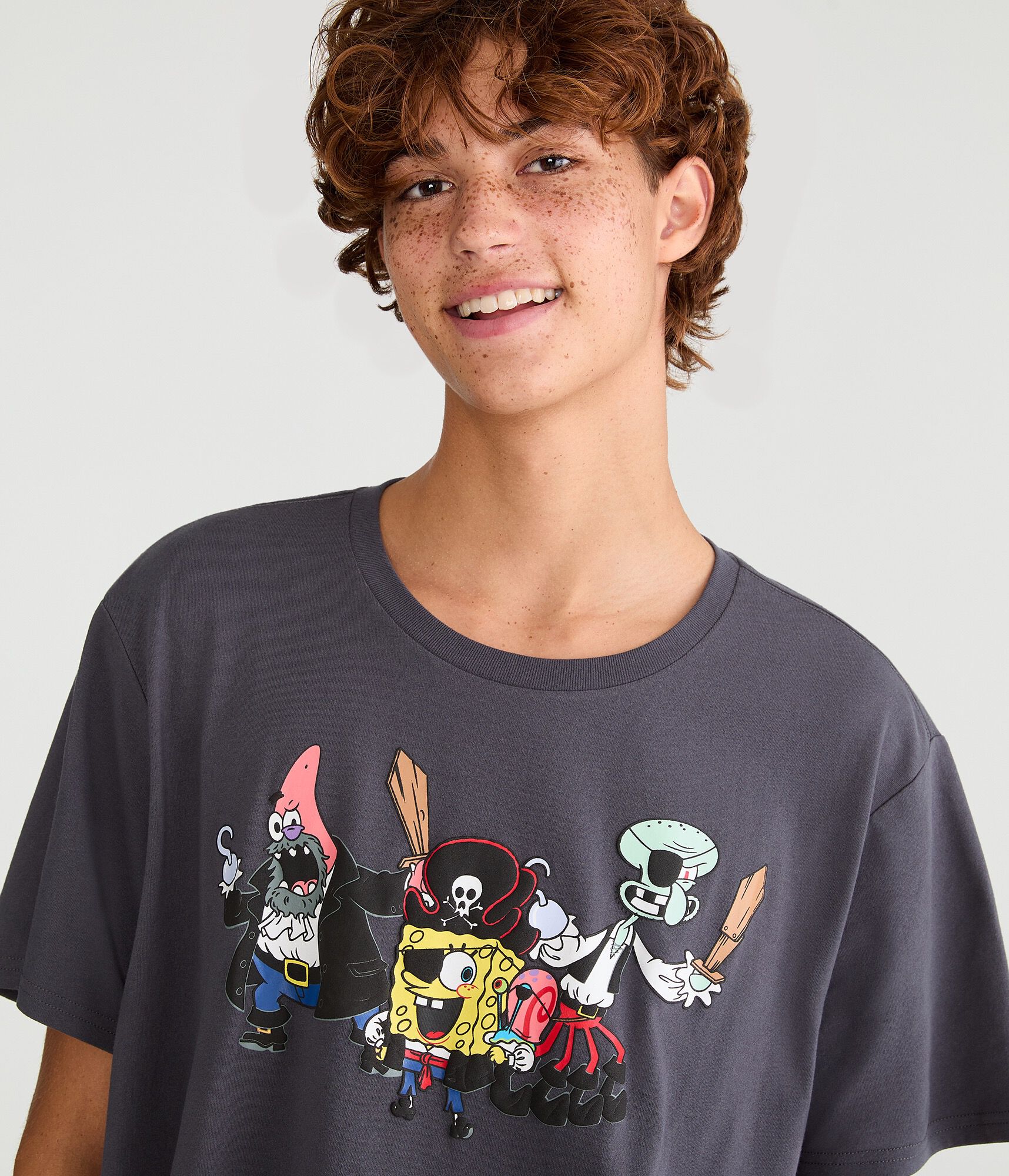 SpongeBob x Aero Pirate Friends Relaxed Graphic Tee