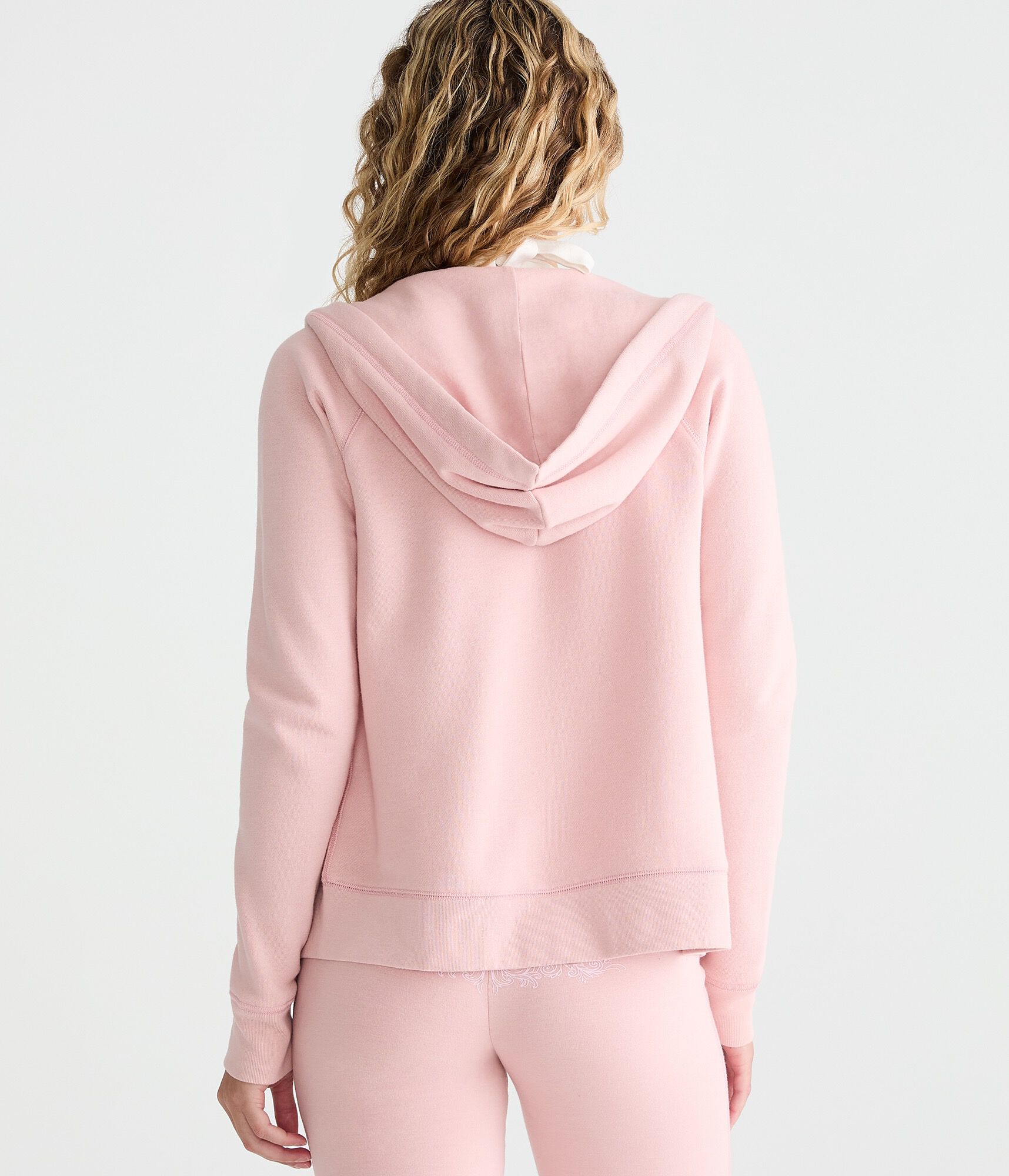 Aero New York Rhinestone Full-Zip Hoodie
