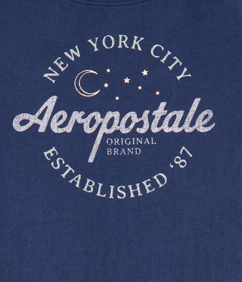 Aero New York City Moon Graphic Tee Aero New York City Moon Graphic Tee