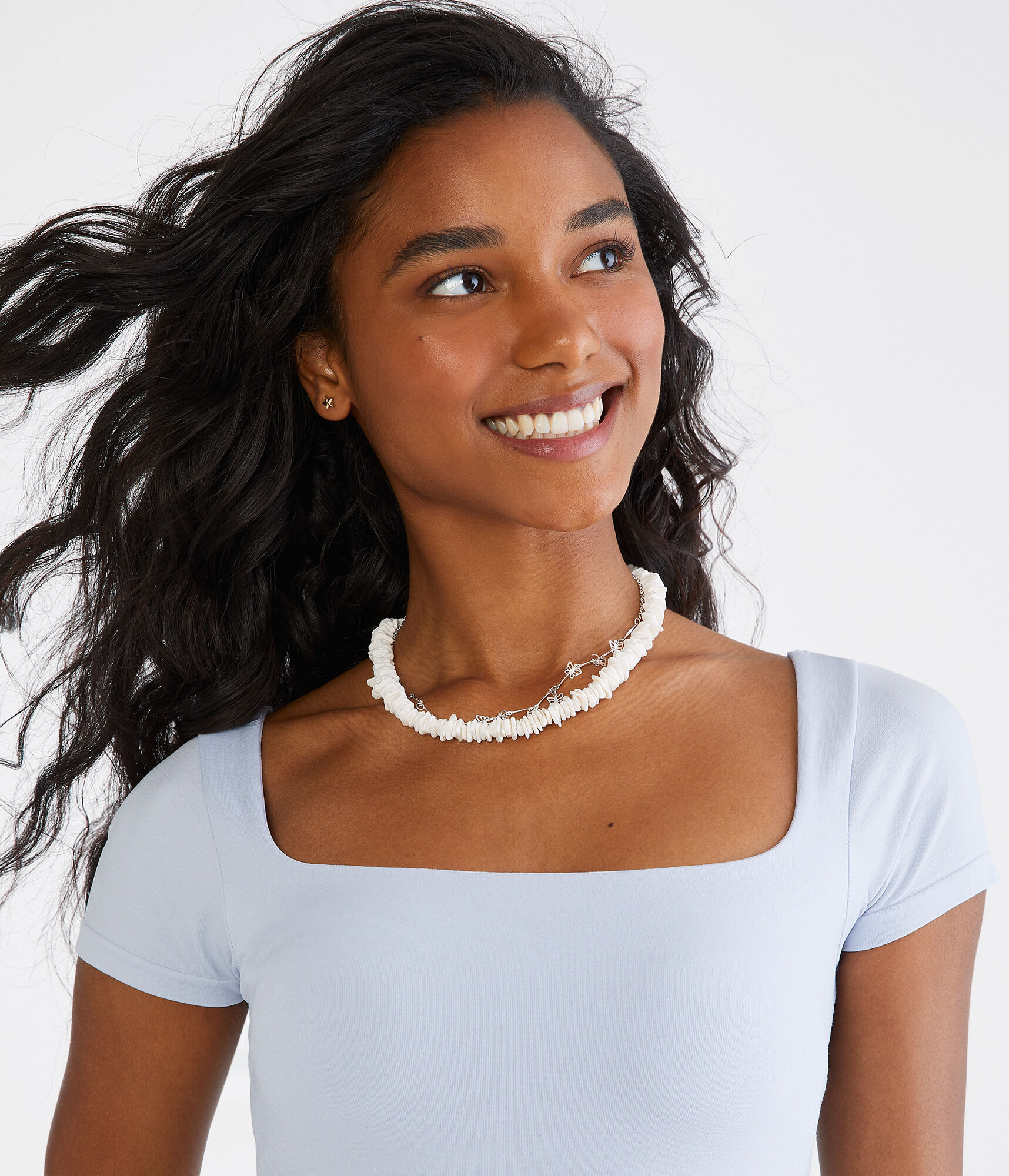 Seriously Soft Square-Neck Tee