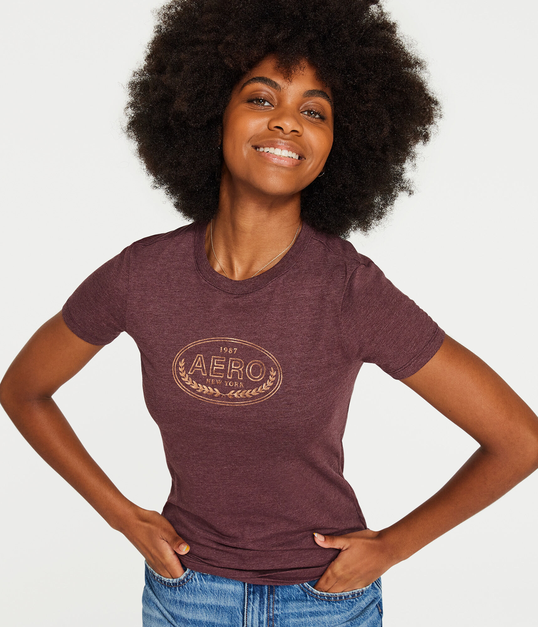 Aero Oval Foil Graphic Tee