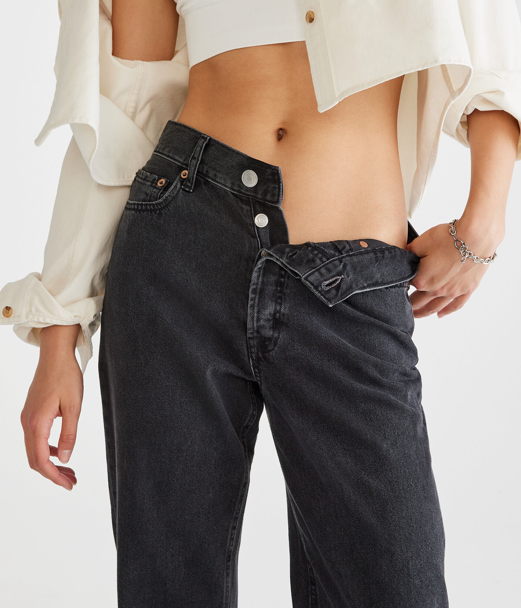 Curvy High-Rise Baggy Jean
