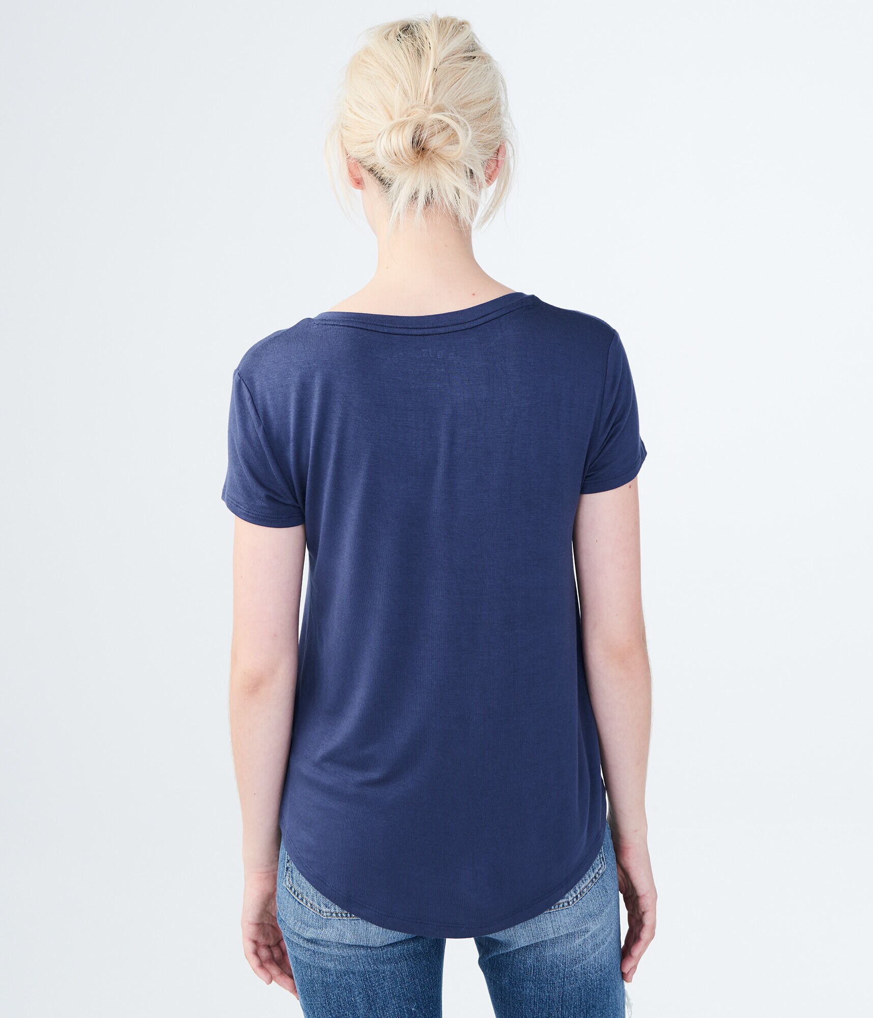 Seriously Soft Solid V-Neck Tee