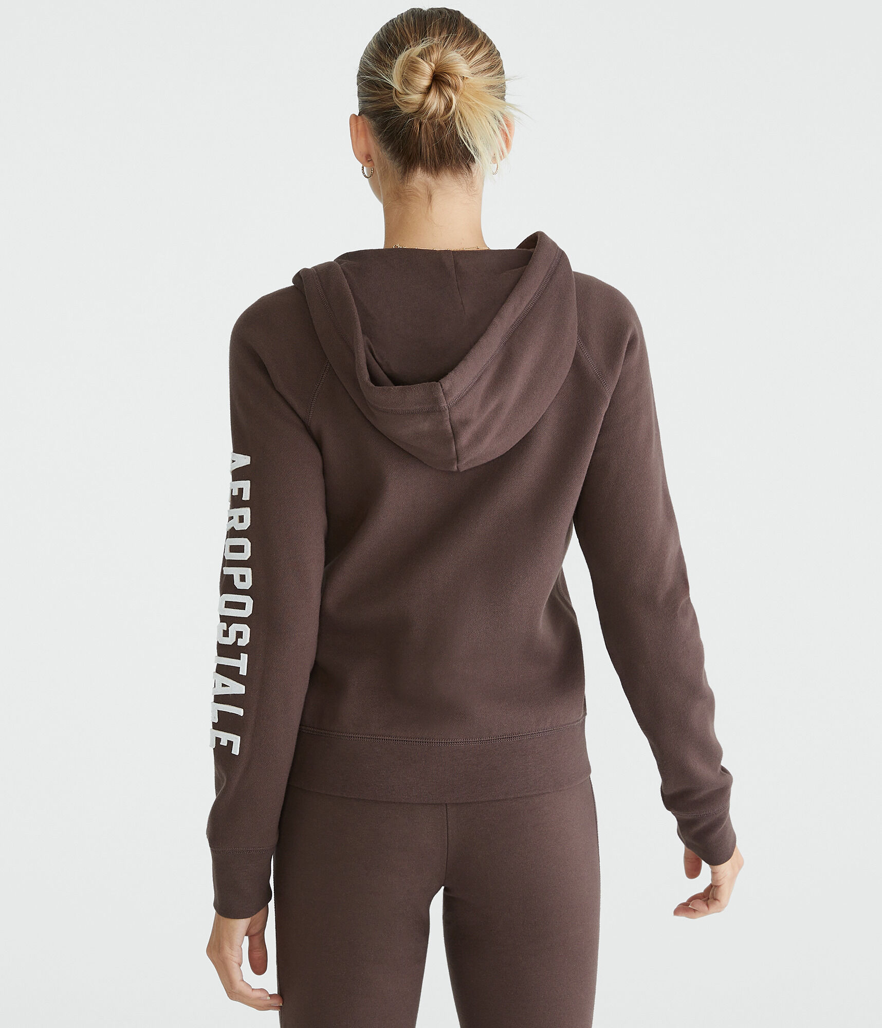 Aeropostale 87 Crest Full-Zip Hoodie