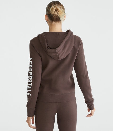 Aeropostale 87 Crest Full-Zip Hoodie Aeropostale 87 Crest Full-Zip Hoodie