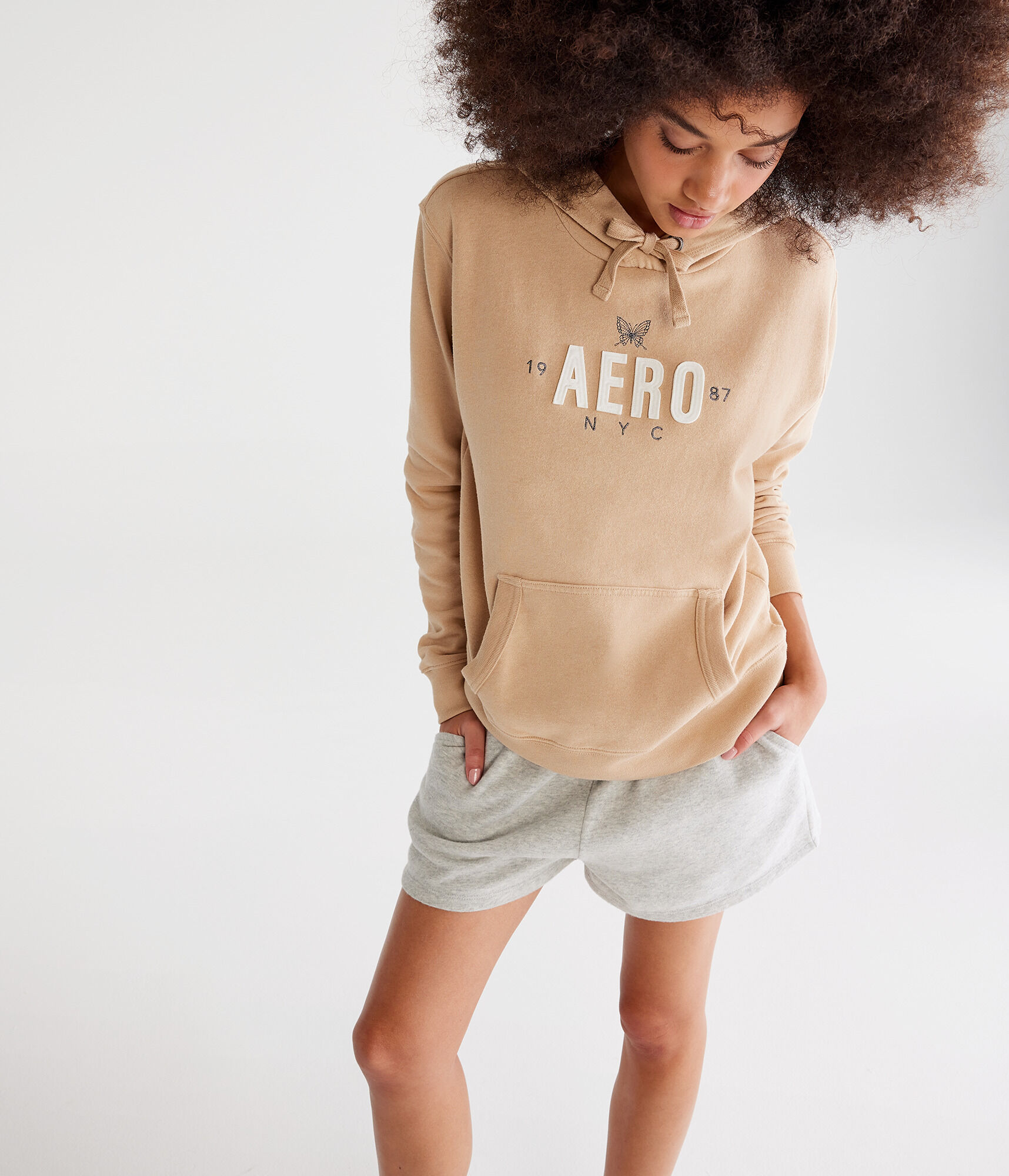 Aero NYC Butterfly Pullover Hoodie