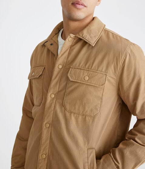 Solid Cotton Shacket