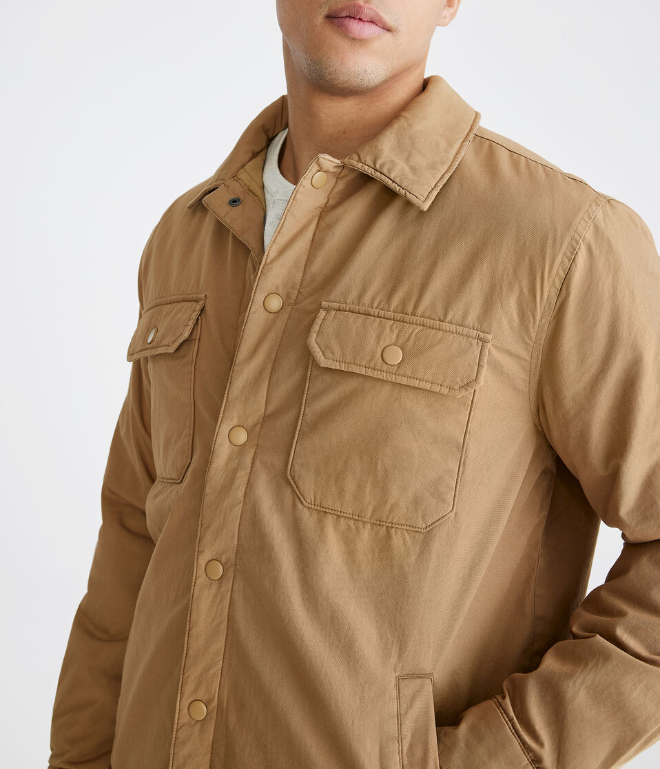 Solid Cotton Shacket