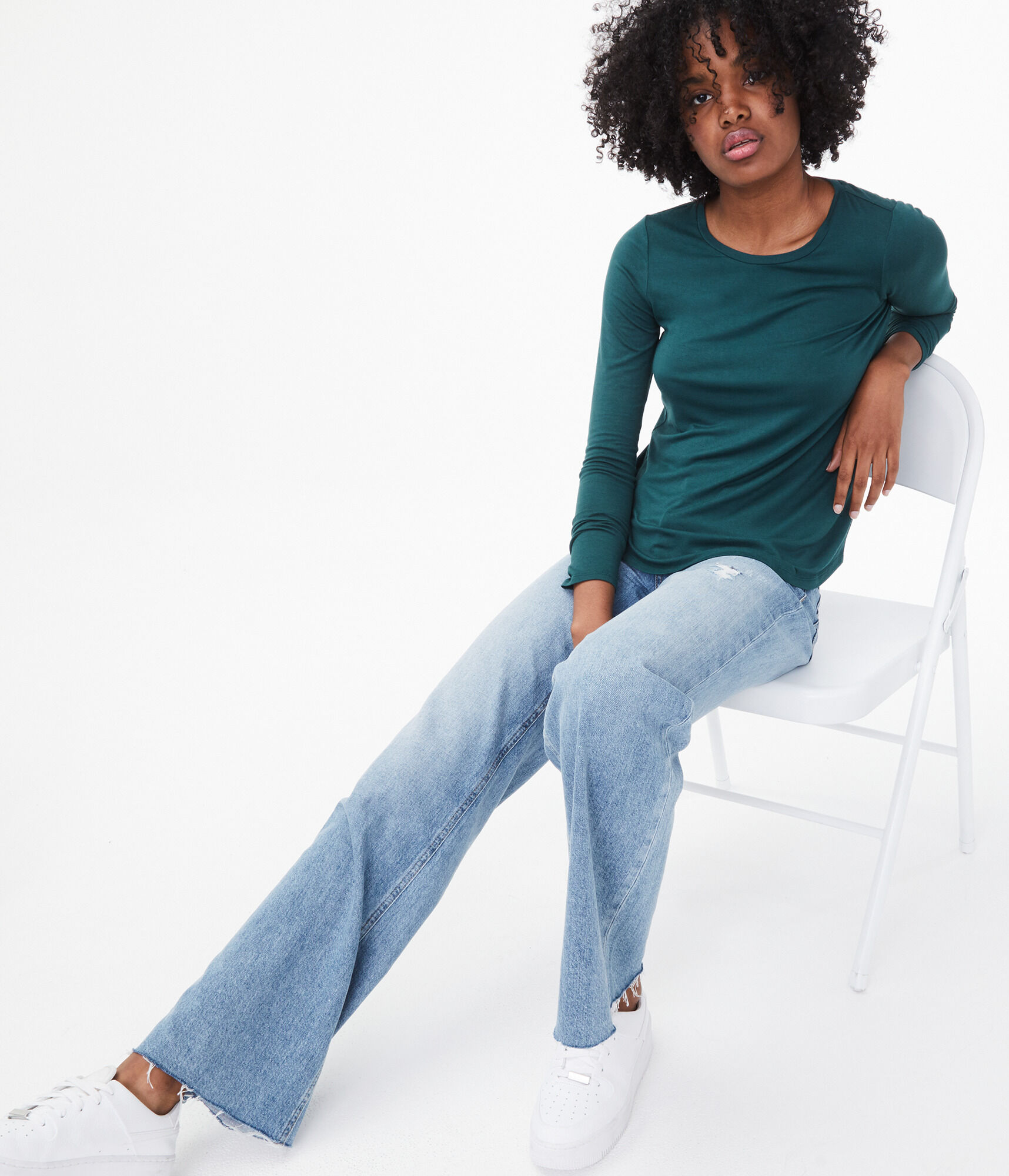 Long Sleeve Seriously Soft Crew Tee