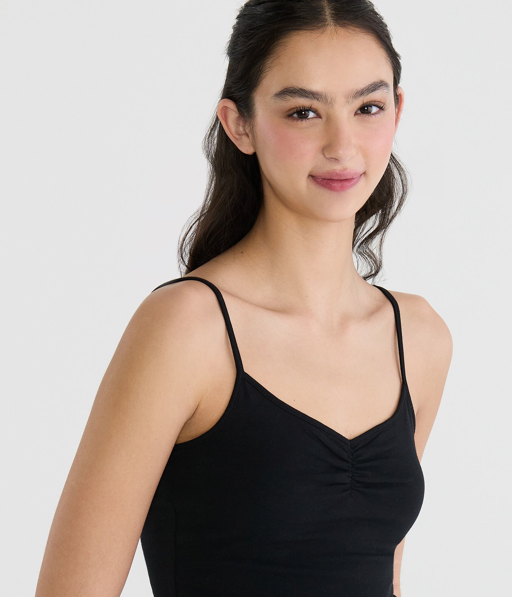 Seriously Soft Cinched V-Neck Cami