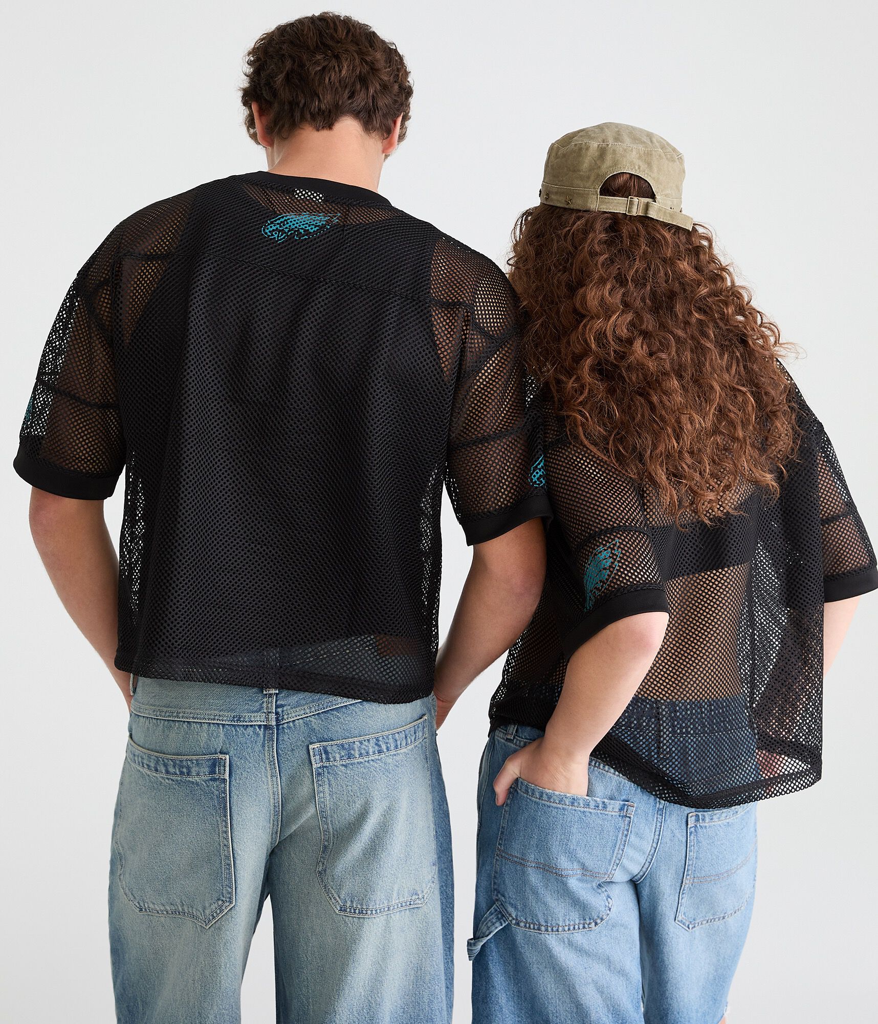 Philadelphia Eagles Boxy Mesh Tee