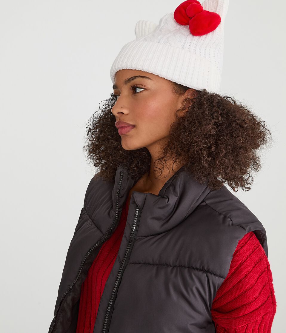 Hello Kitty | Aero Cat Ears Cable Knit Hat
