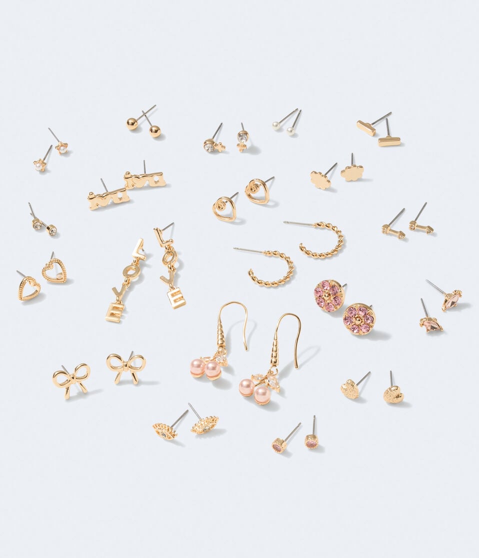 Love Heart Earring 20-Pack