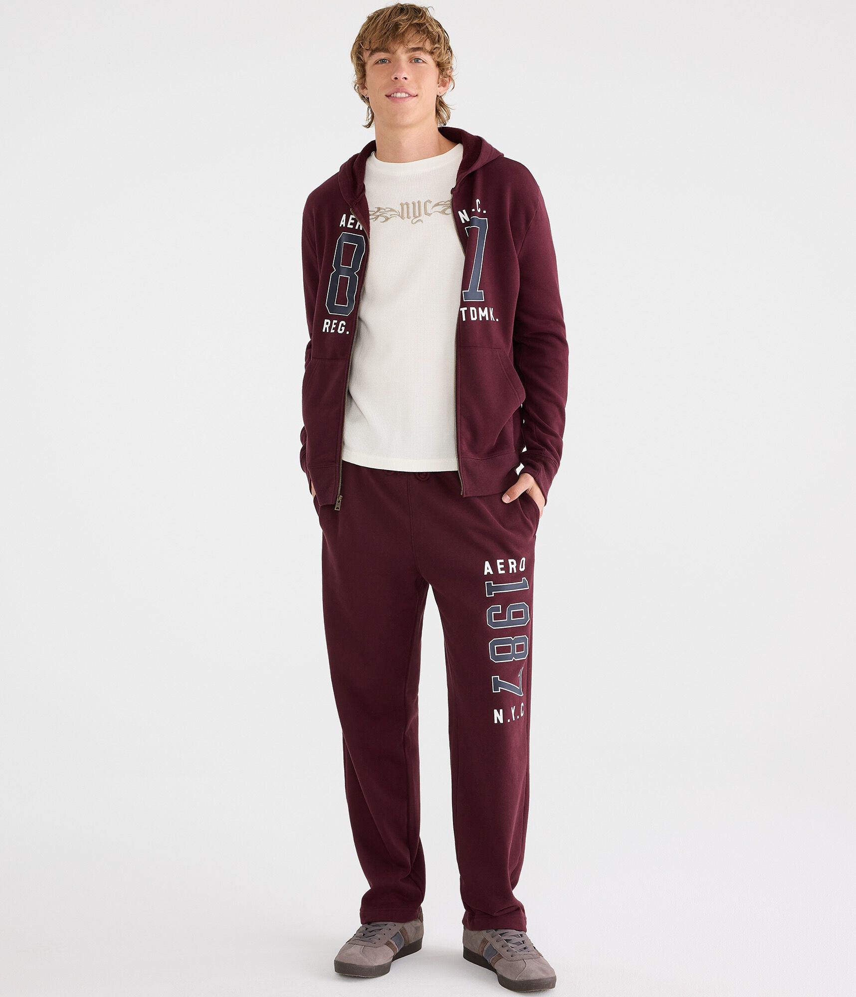 Aero 1987 Straight Leg Sweatpants
