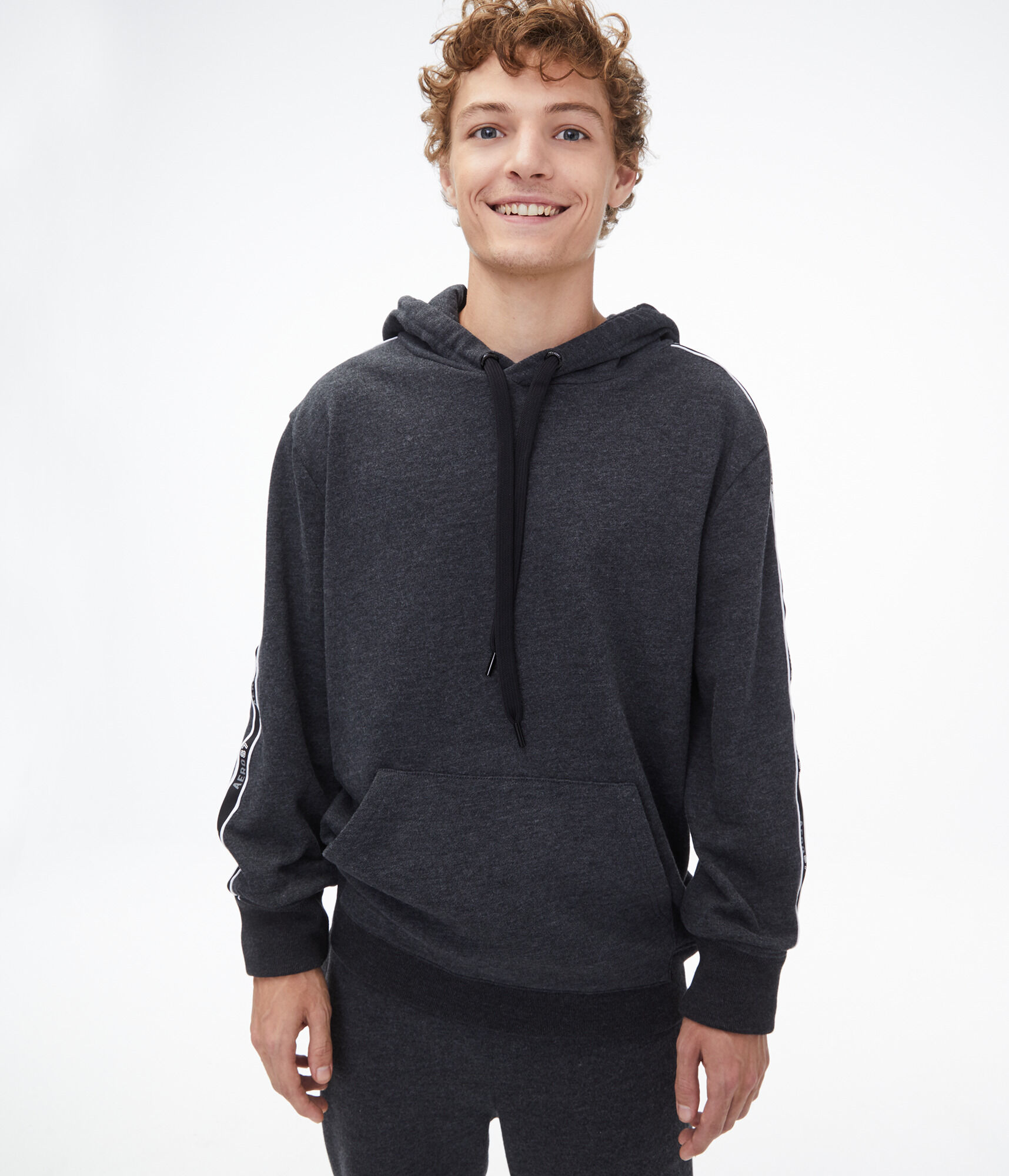 Retro Sport A87 Stripe Pullover Hoodie
