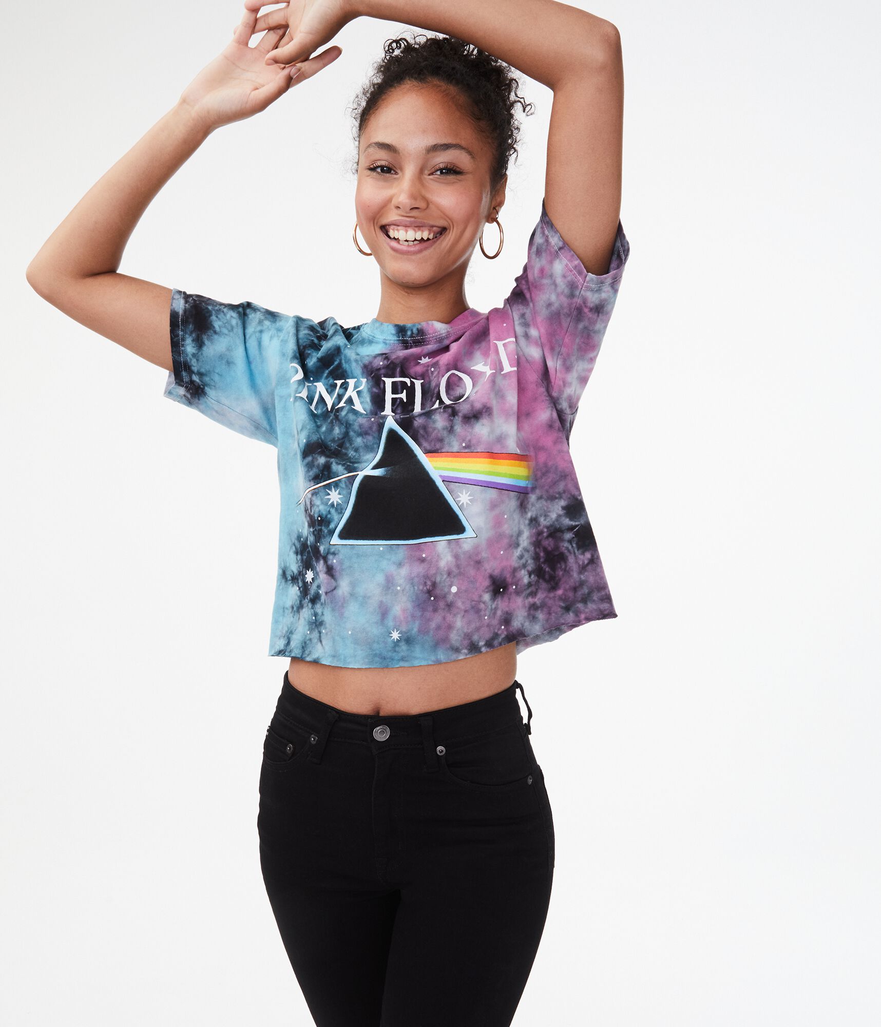 Pink Floyd Tie-Dye Graphic Tee
