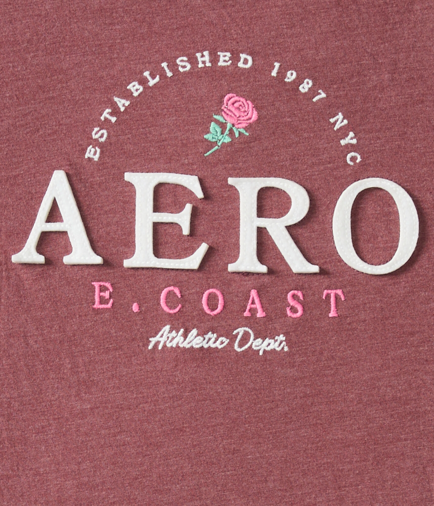 Aero Rose East Coast Appliqu&amp;eacute; Graphic Tee