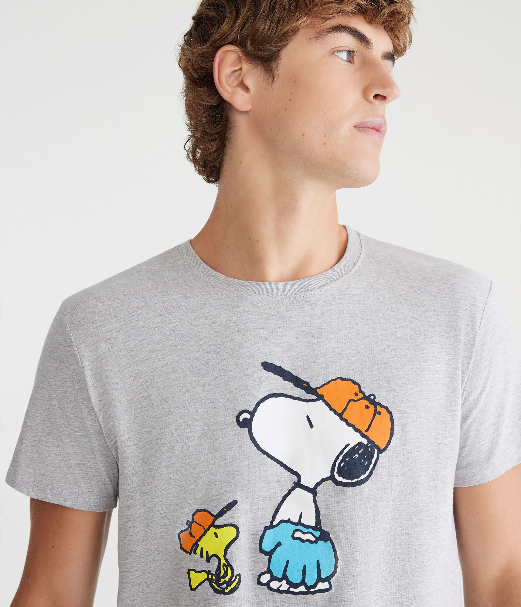 Snoopy Baseball Relaxed Graphic Tee