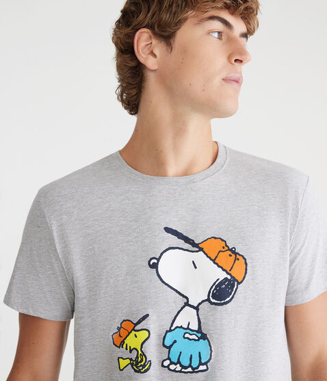 Snoopy Baseball Relaxed Graphic Tee Snoopy Baseball Relaxed Graphic Tee