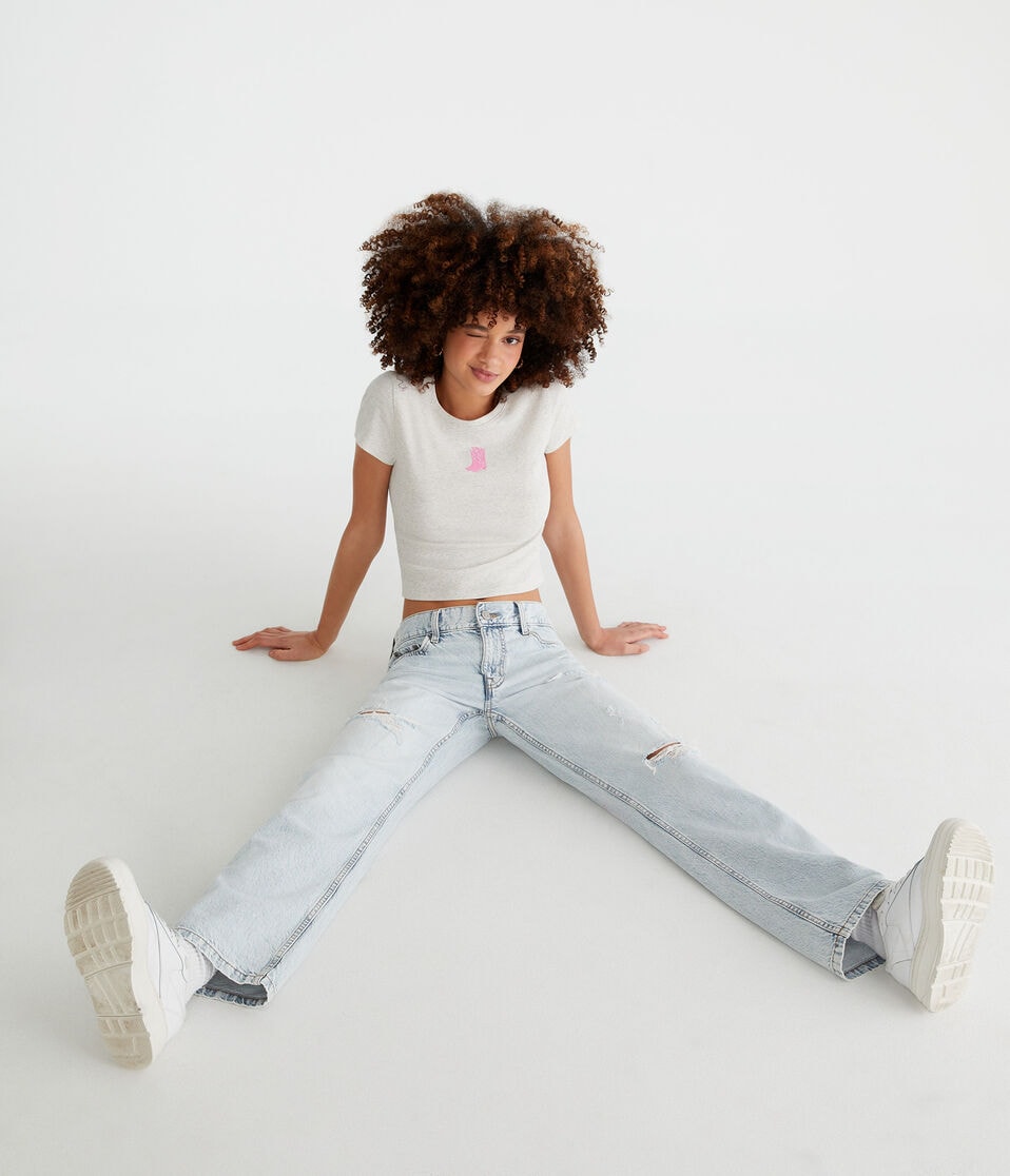 Low-Rise Baggy Jean