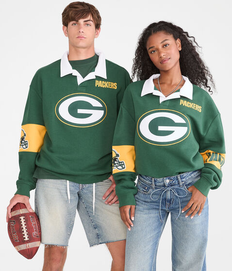 Green Bay Packers Rugby Sweatshirt Green Bay Packers Rugby Sweatshirt