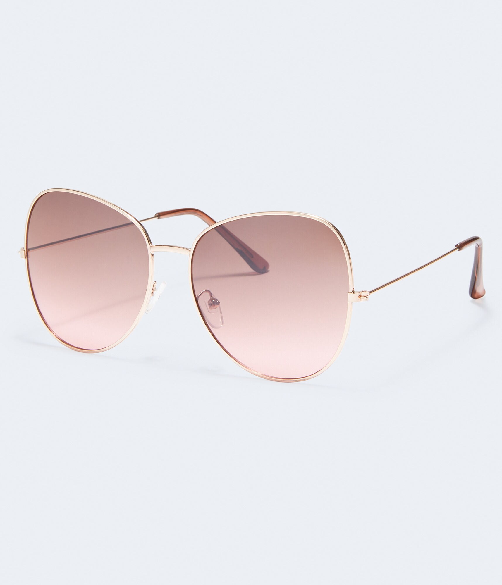 Rounded Metal Sunglasses