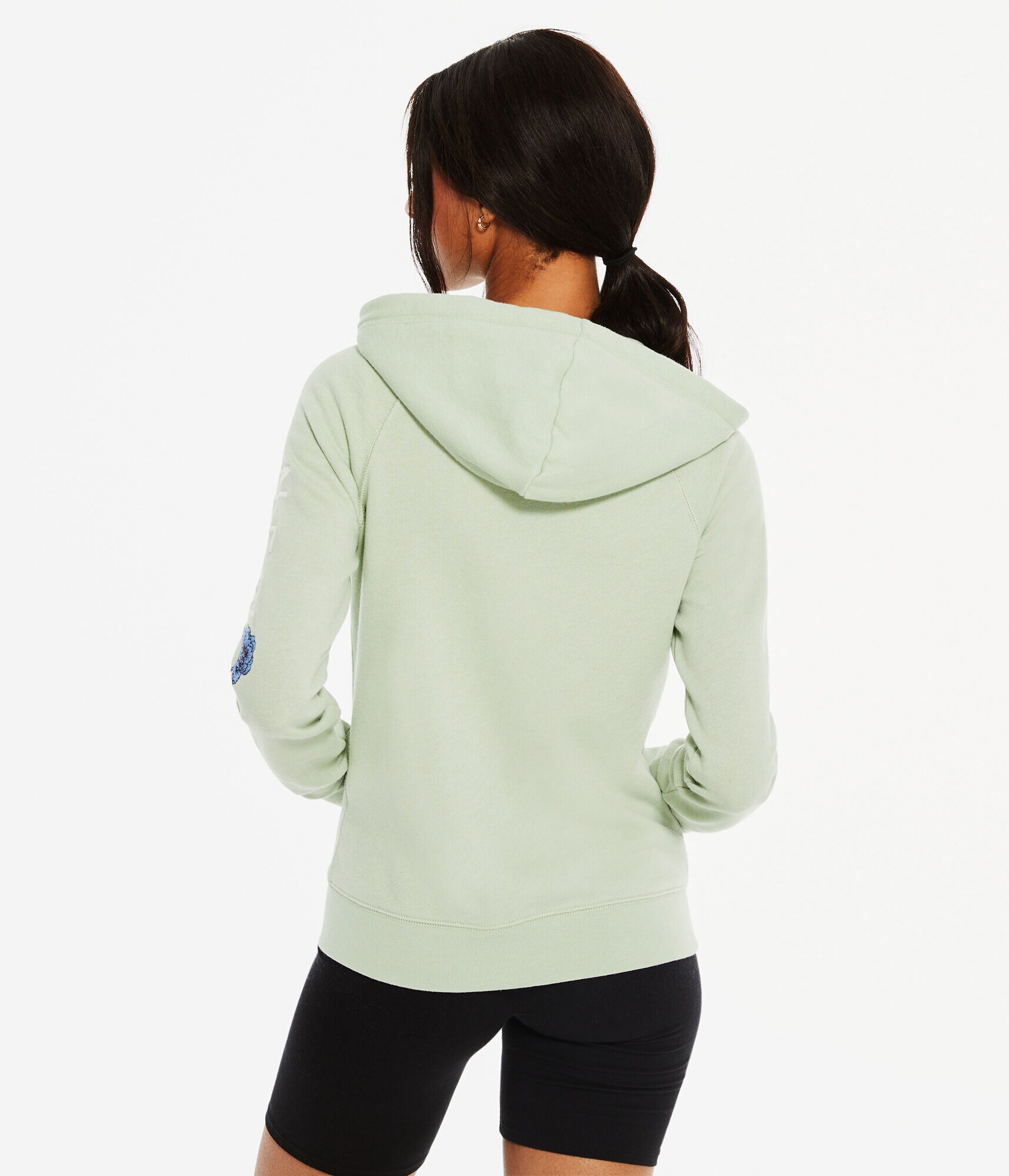 Aeropostale 87 Flower Full-Zip Hoodie