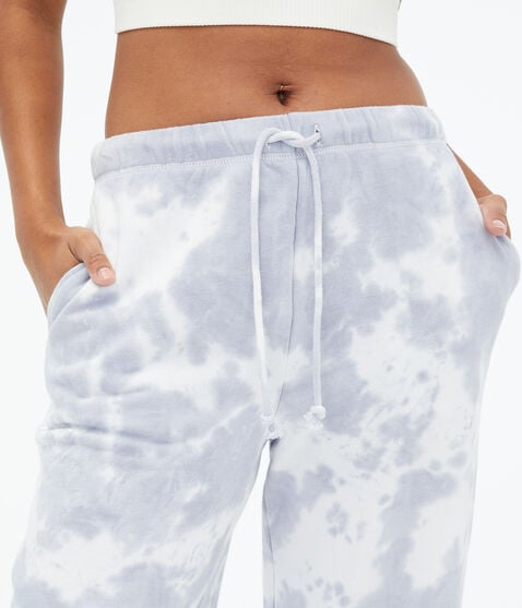 Tie-Dye Baggy High-Rise Cinched Sweatpants Tie-Dye Baggy High-Rise Cinched Sweatpants