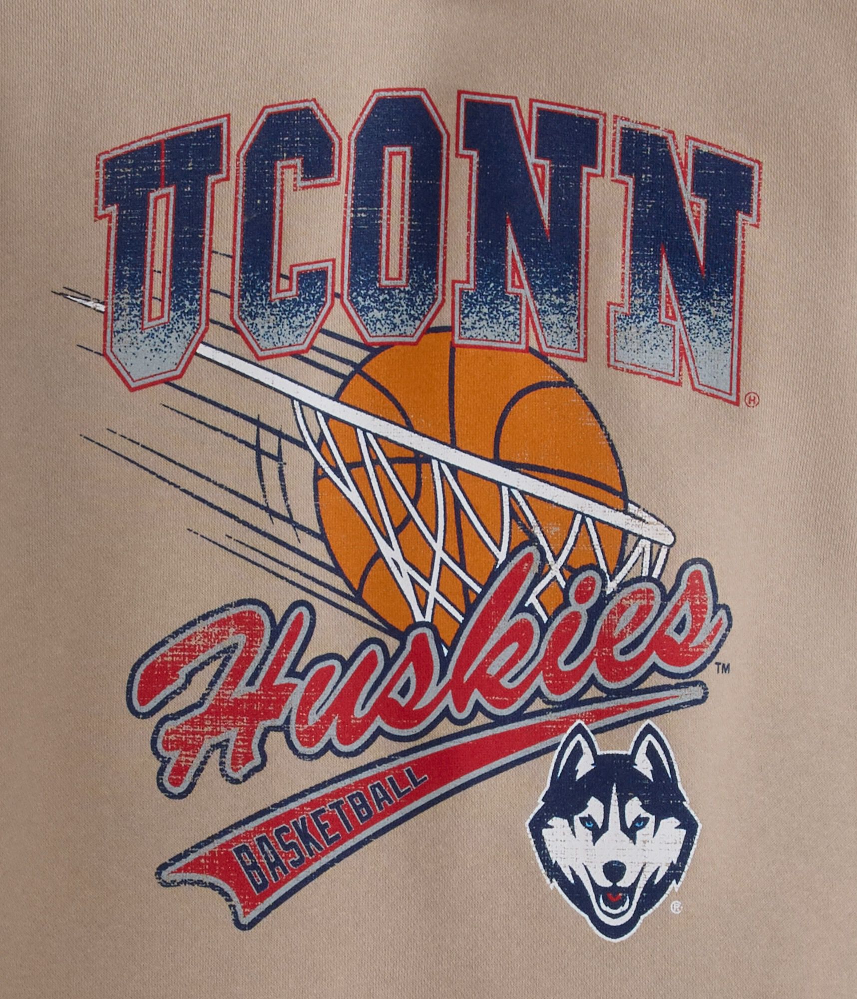 UConn Huskies Basketball Pullover Hoodie